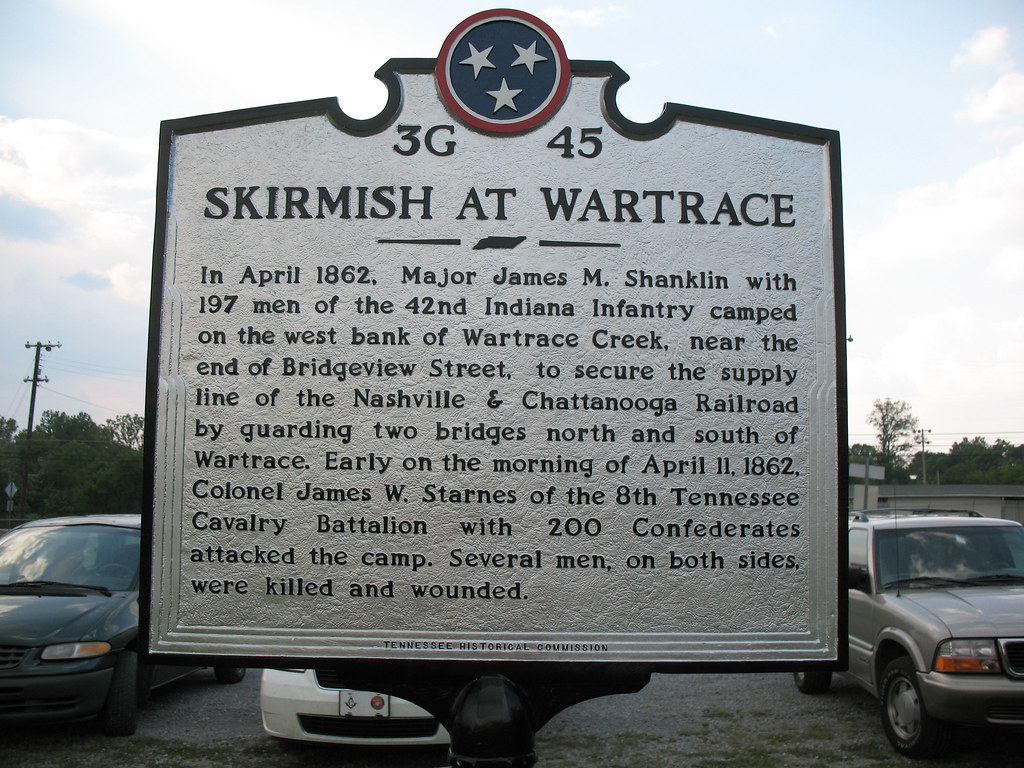 Tennessee Historical Markers at Wartrace, Tennessee | Flickr