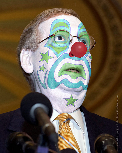 Image result for mitch mcconnell clown