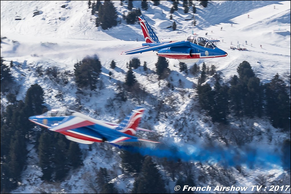 Patrouille de France Meribel Aerosnow , Meeting Aerien 2017