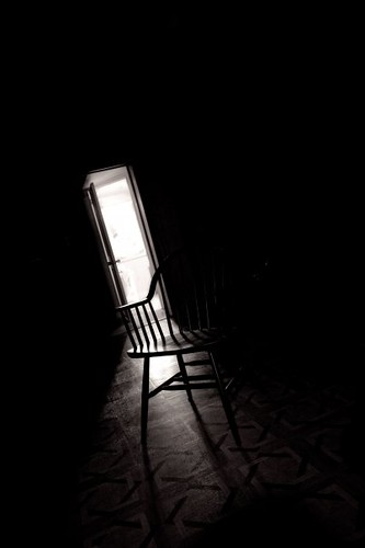 chair in a dark room | Eugene | Flickr