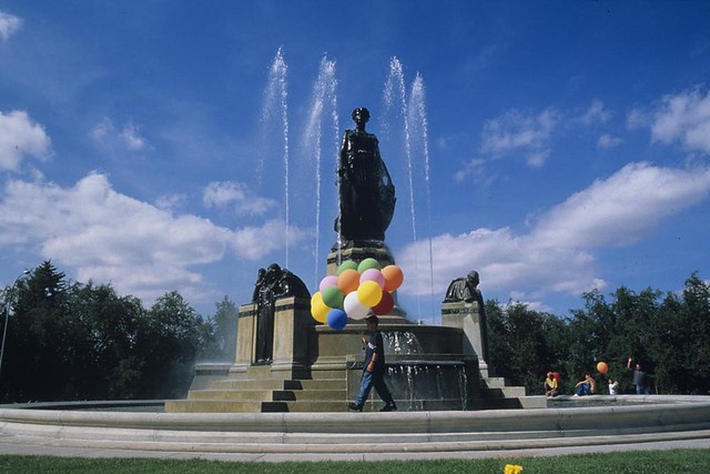  Fountain" also known as the Joseph Addison Thatcher Memorial Fountain