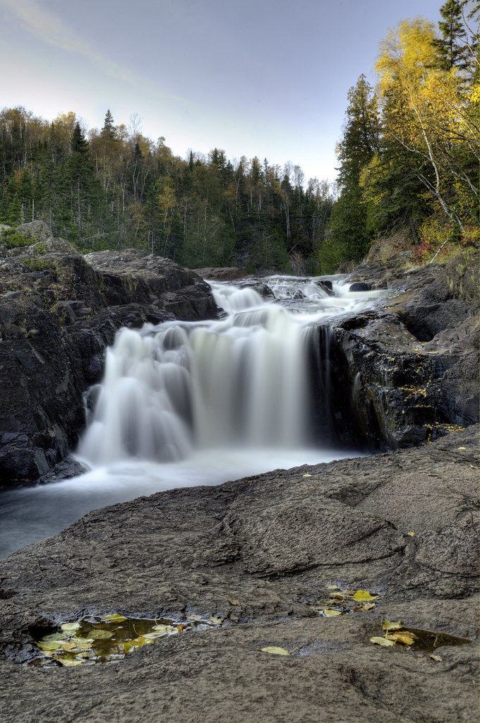 Lower Brule River Falls HDR | High Dynamic Range combination… | Flickr