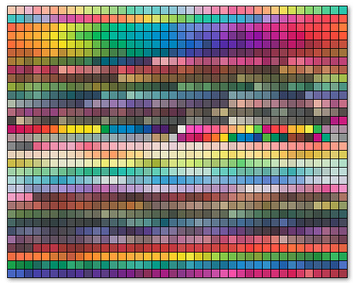 ink color density variations