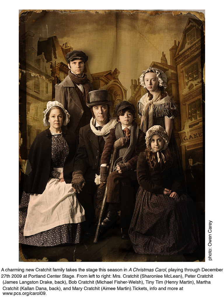 Cratchit Family Portrait Print Ready | A charming new Cratch… | Flickr