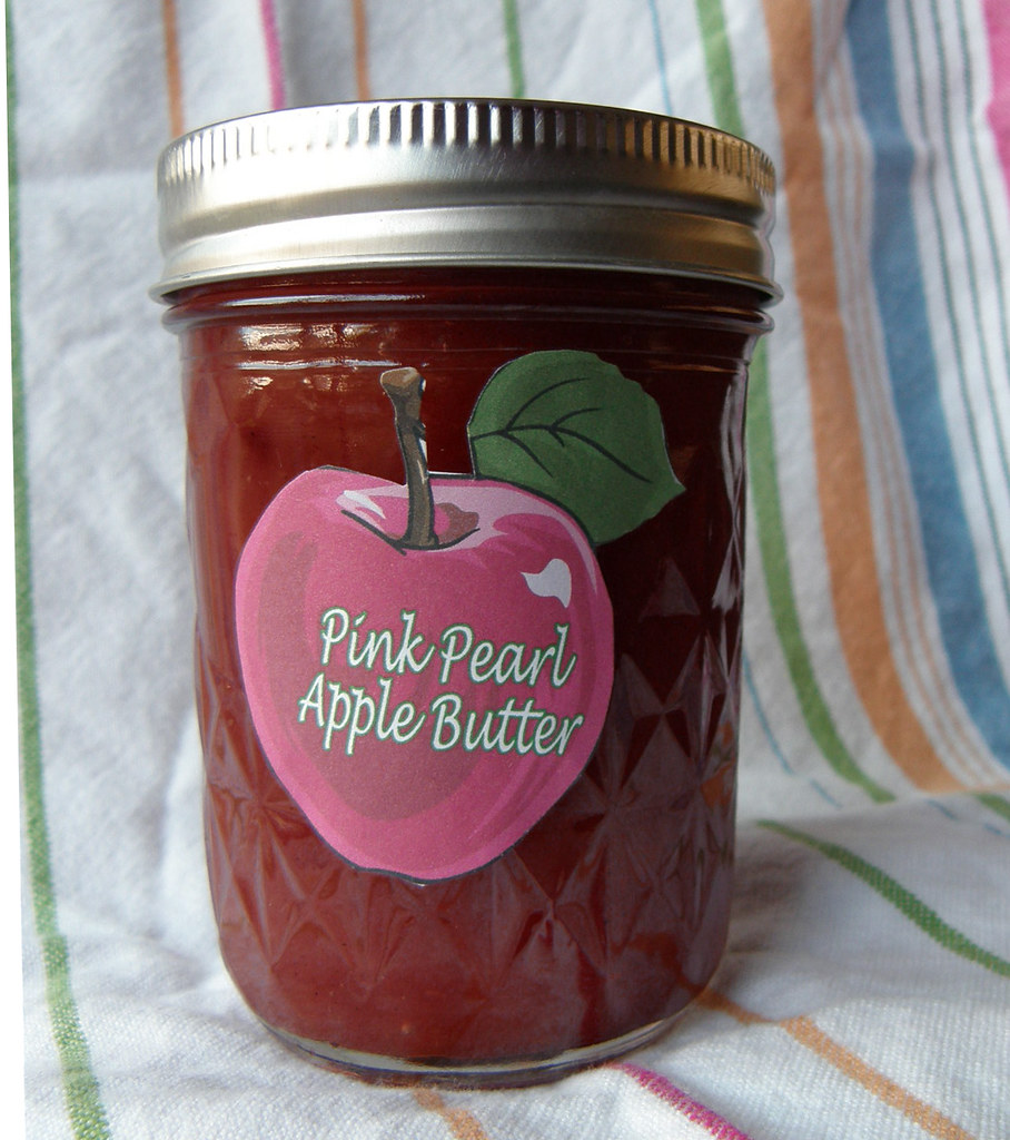 Pink Pearl Apple Butter | I love how it keeps the pink color… | Flickr