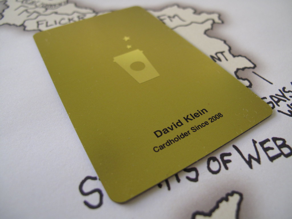 New Starbucks Gold Card Well, the Starbucks Gold Card is