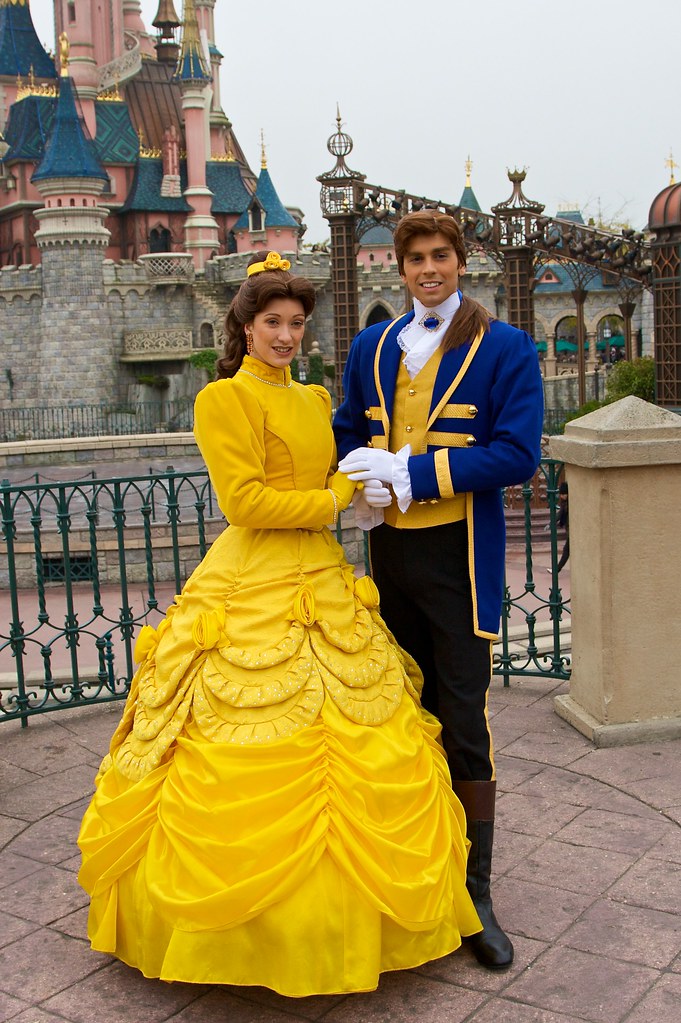 DLP Oct 2009 - Meeting Belle and Prince Adam | Parc Disneyla… | Flickr