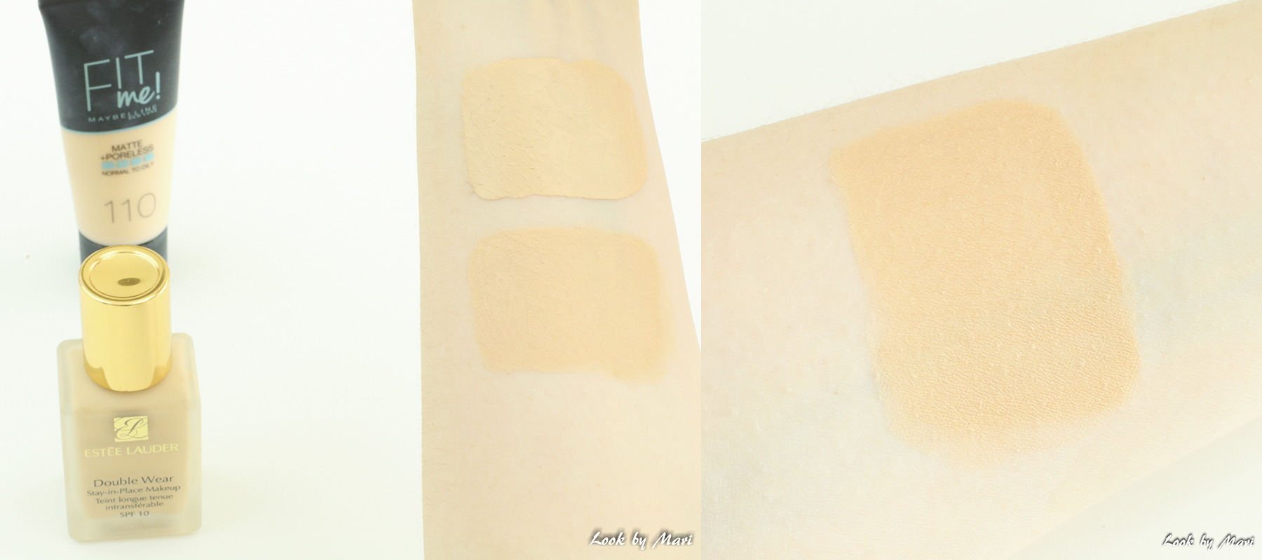 5 Estee lauder 1N1 ivory nude swatches swatch shades colors sävyt värit review kokemuksia