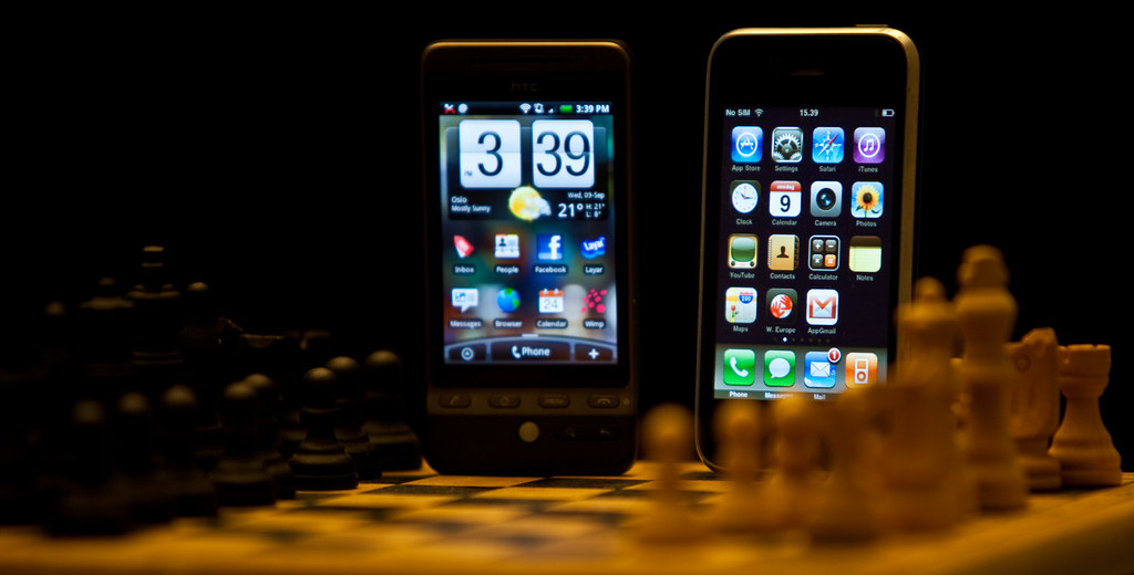 IPhone Vs Android | This Work By Nrkbeta.no Is Licensed Unde… | Flickr