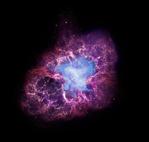 Crab Nebula: Energy for 100,000 Suns (NASA, Chandra, 11/23/09)