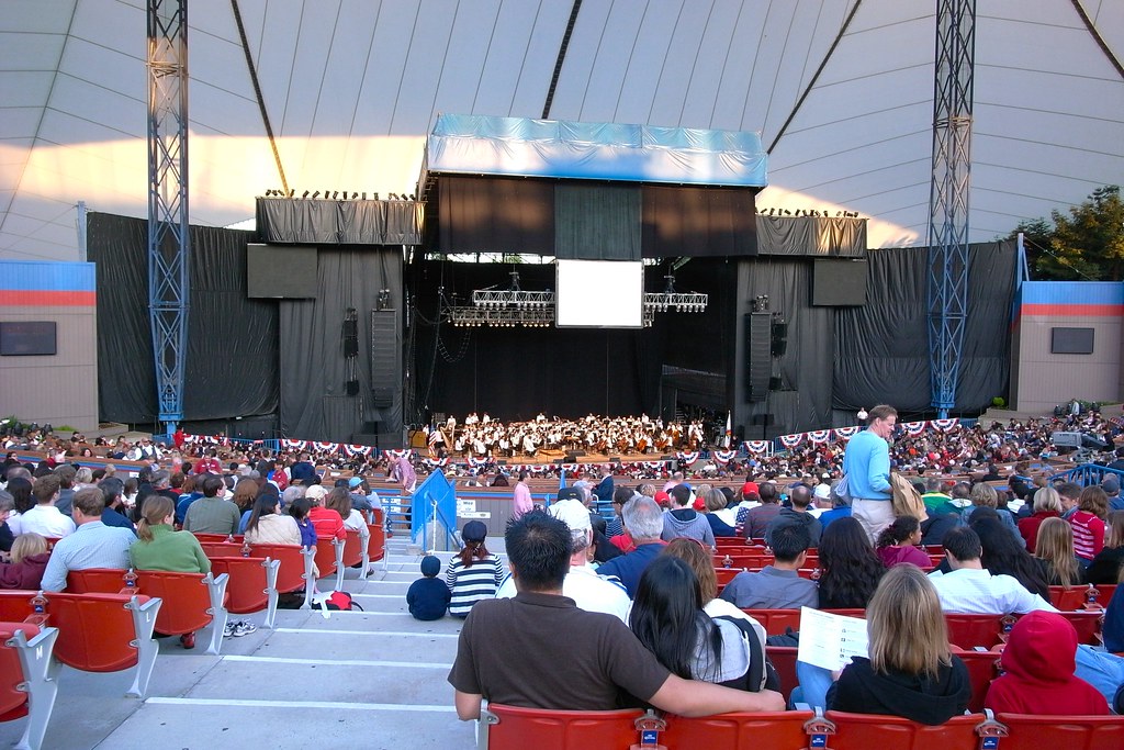 4th of July Fireworks＠Shoreline Amphitheatre amorimur Flickr