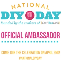National DIY DAY Ambassador Badge