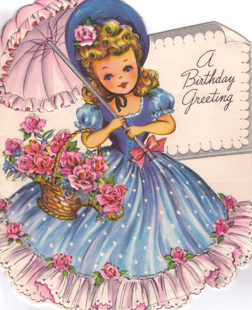 Belle birthday card outside | Kathie McMillan | Flickr