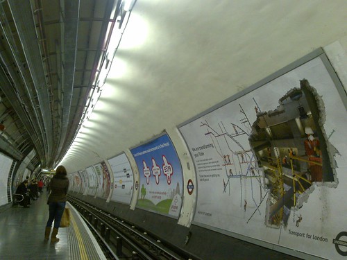 Marble Arch tube platform