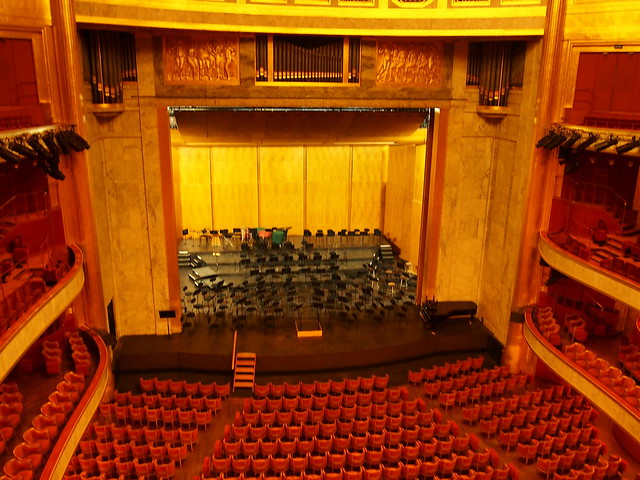 Inside the Théâtre des Champs-Élysées where The Rite of Spring premiered. From The Chosen Maiden: Bronia Nijinska and Modern Dance