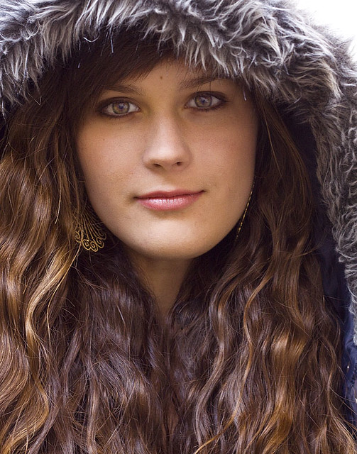 Faux fur girl | Allison in her faux fur jacket. | Gary Novak | Flickr
