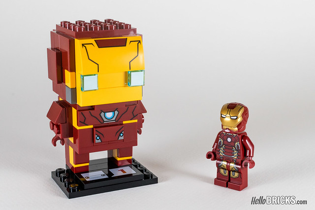 REVIEW LEGO BrickHeadz series 1 Marvel