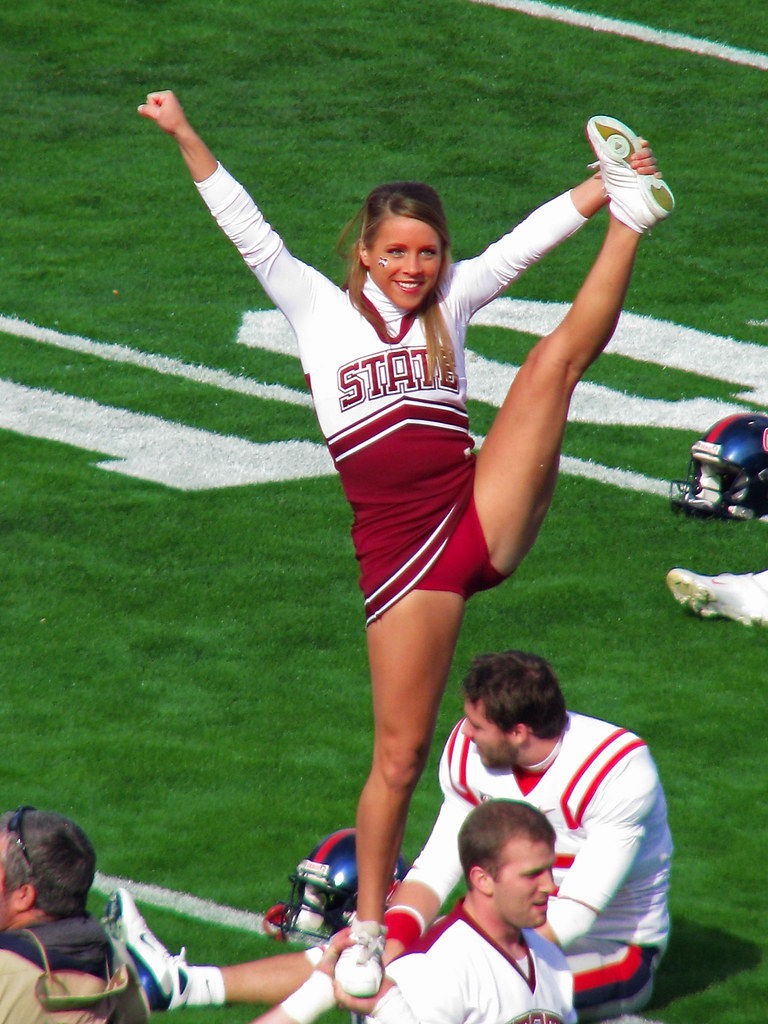 Flexibility | A Mississippi State University cheerleader ...