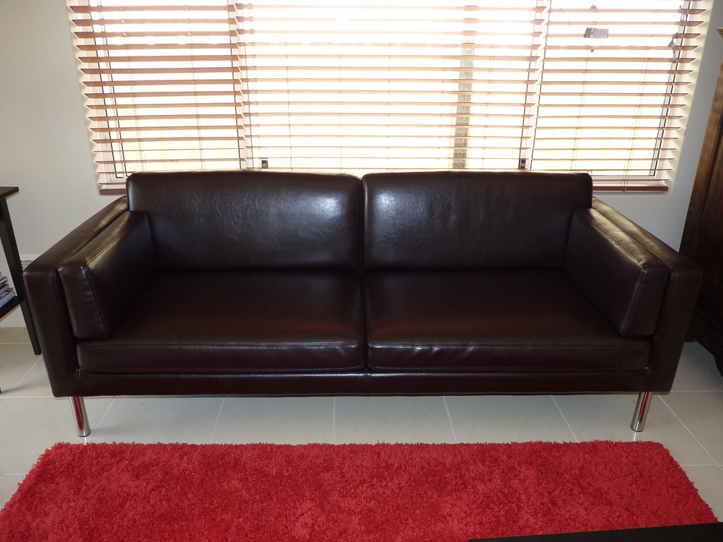 SOLD Ikea 25 Seater STER Leather Couch 350 Ono Clea Flickr