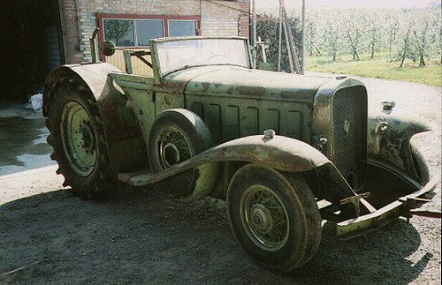 Autotraktor | Tractor made from a 1930 Cadillac 452 V16. Pho… | Flickr