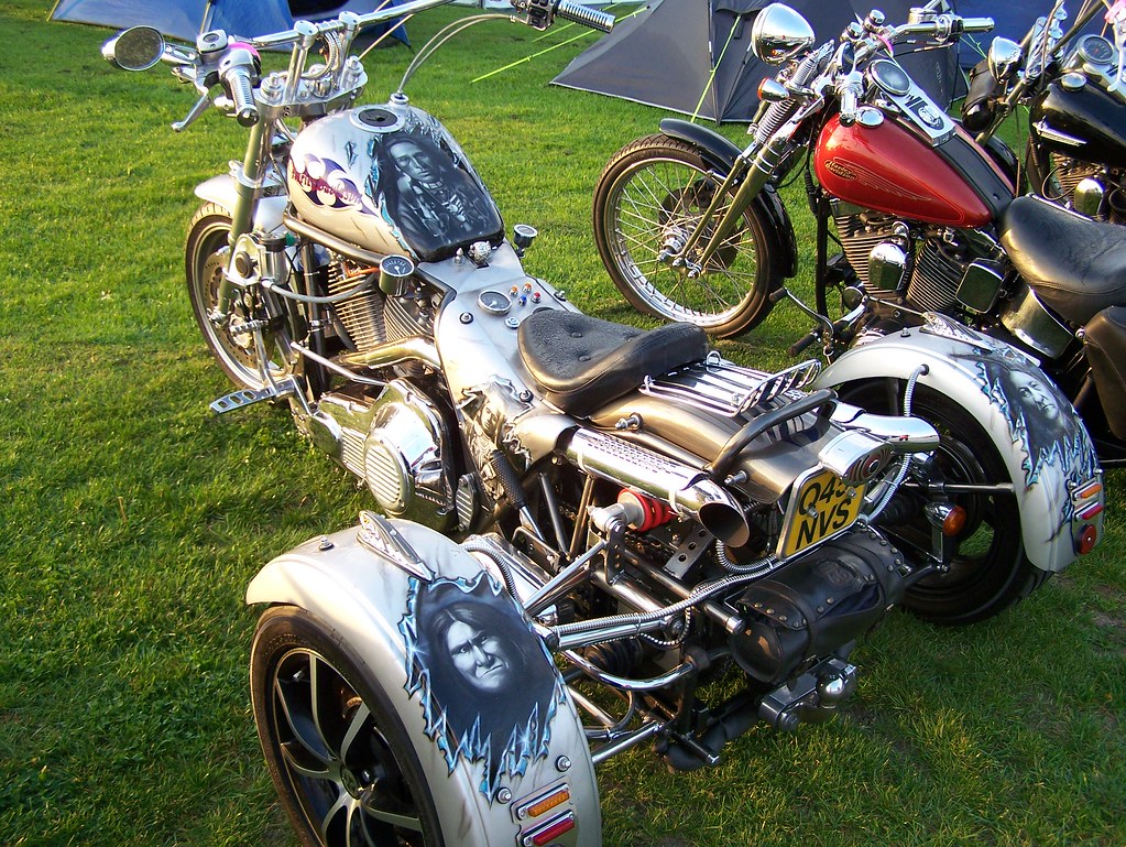 TRIKE | Red Indian themed trike from Britain | Ray Douglas | Flickr