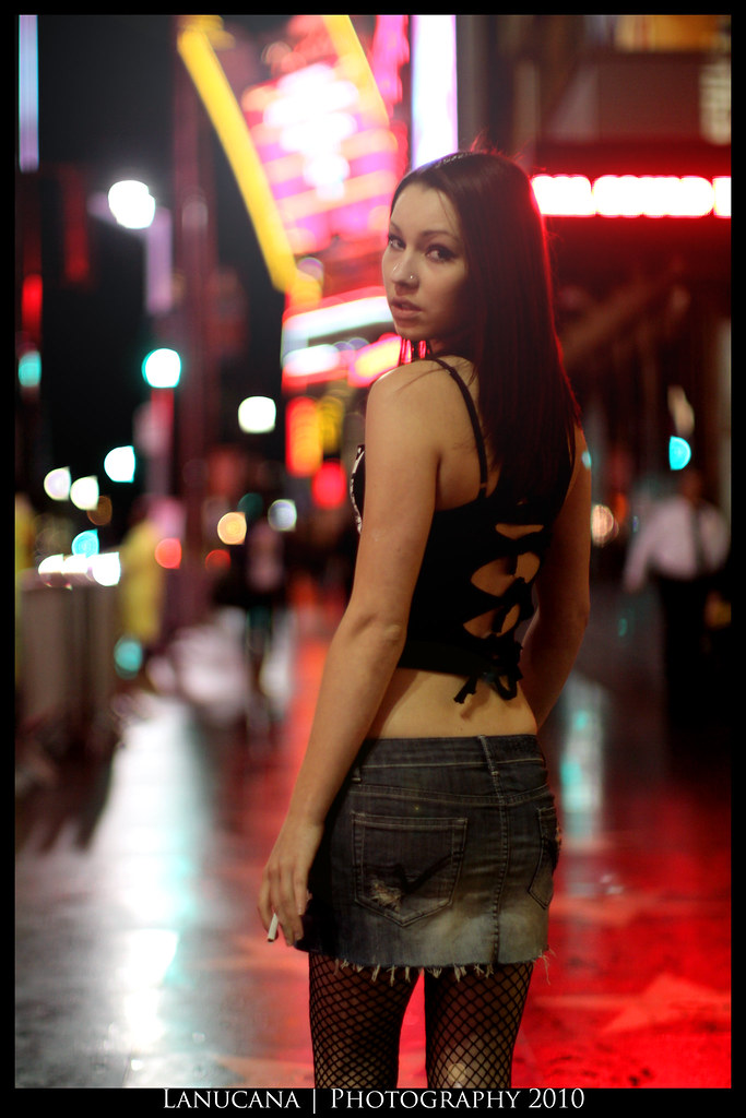 "Boulevard Street Walkers" Hollywood Lanucana Flickr