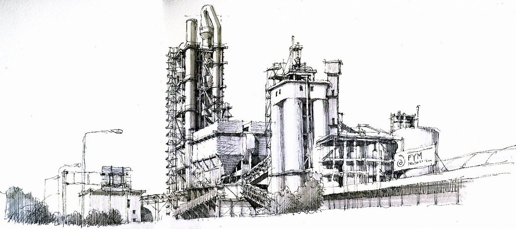 La Araña, cement plant | This impressive, huge structure ove… | Flickr