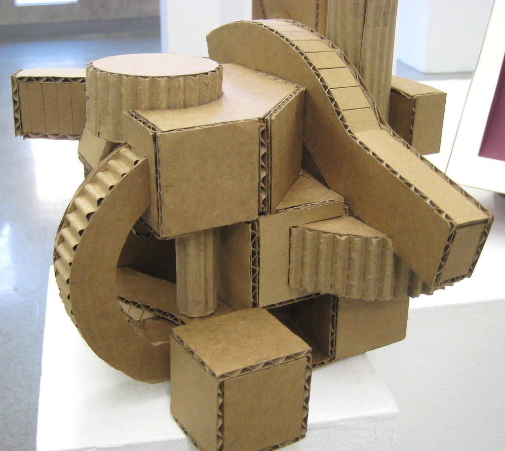 Cardboard sculpture | starrygurlrox | Flickr