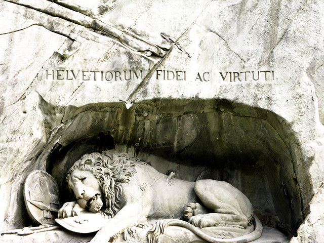 Lion Monument , Luzern/Lucerne, Switzerland Europe 09 | Flickr
