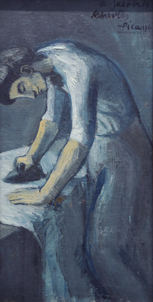 Woman Ironing 1901 Pablo Picasso MET NYC Renzo Dionigi Flickr   4231322158 5dd52aac1b B 