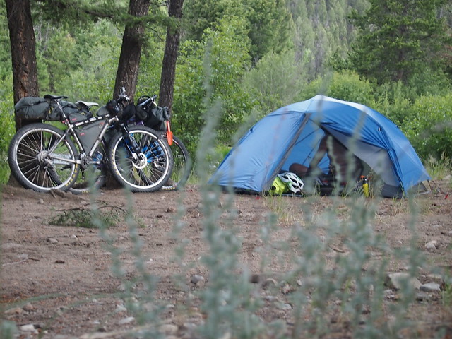 Boulder river camp site