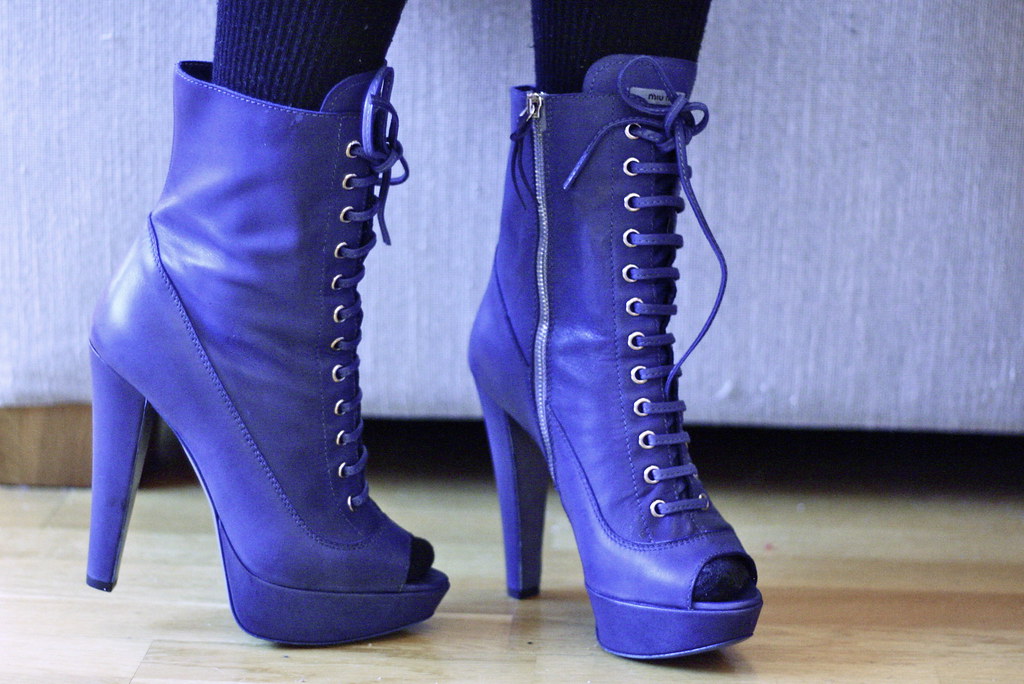 boots from miu miu. | sandra | Flickr