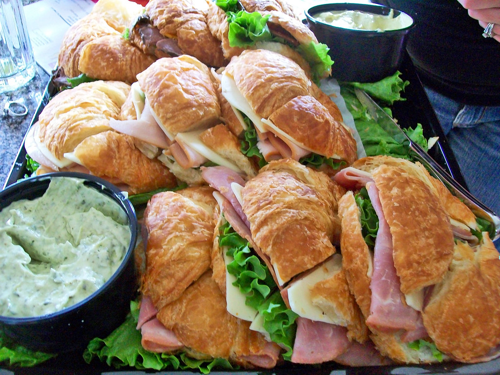 costco croissant sandwich platter