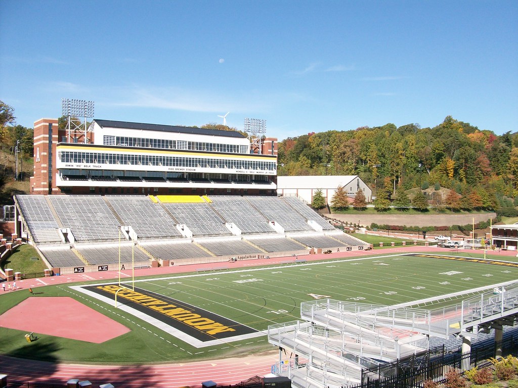 ASU Stadium | Appalachian State University's football stadiu… | Ashley