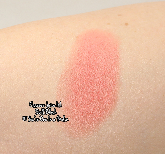 Essence Juice It! You're One In a Melon Ball Blush swatch