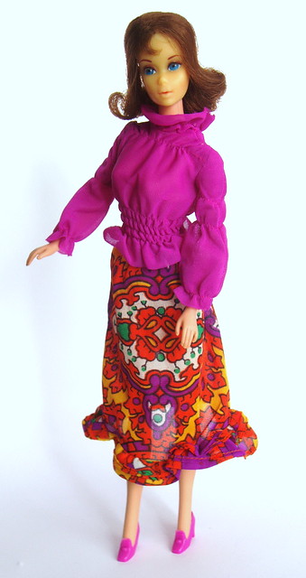 Later Tnt Barbie In Purple Pleasers Doll Isn´t In Best Condition But She Is The Original