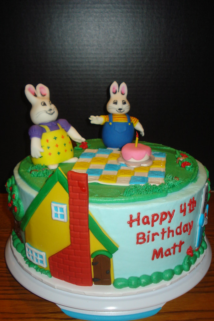 Max and Ruby for Matt | Jan, 2010- The party cake for the ...