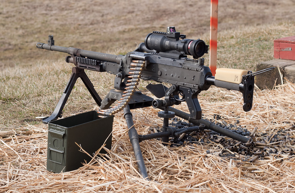 M240B with New Machine Gun Day Optic | M240B with new Machin… | Flickr