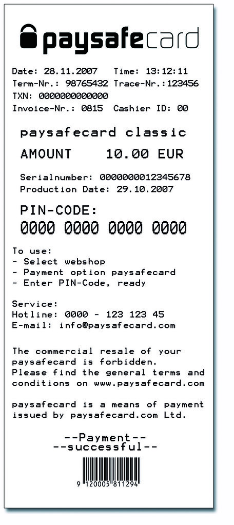 Free Paysafecard Codes