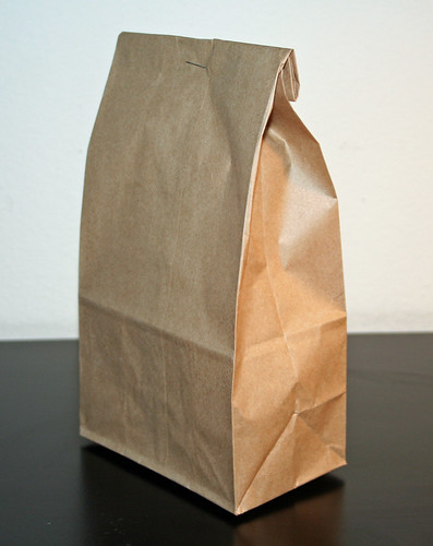 Brown Bag (with staple)