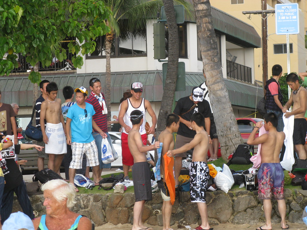 Changing 1 This guy was changing on the beach and his frie… Flickr