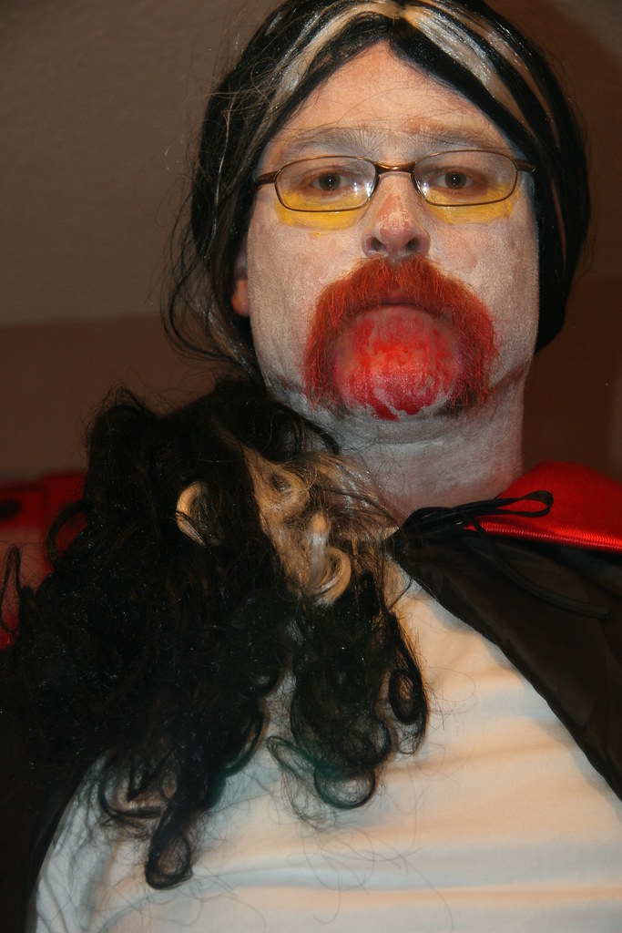 Philbert Self Portrait with a Vampire | by Troy.Philbert - 4063179406_abd191ca1a_b