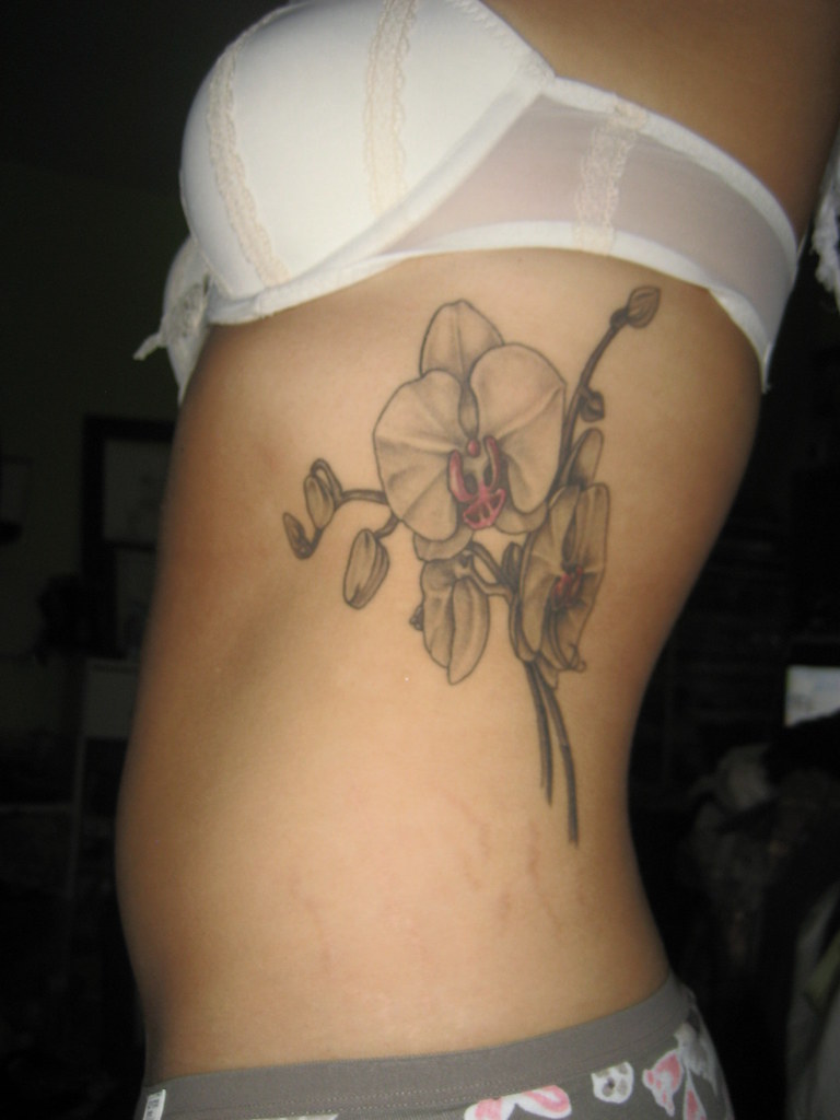 Cattleya Orchid Tattoo