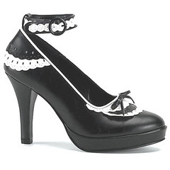 Pleaser Maid-21 shoes | Pleaser french maid shoes - so prett… | Flickr