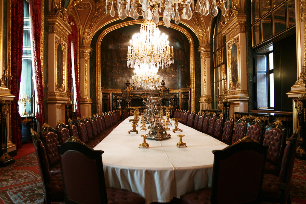 the grand dining room