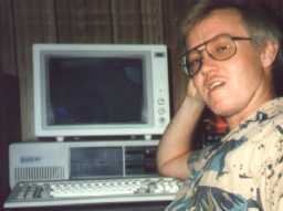 Photo: IBM Clone in Taif BOQ - 1985