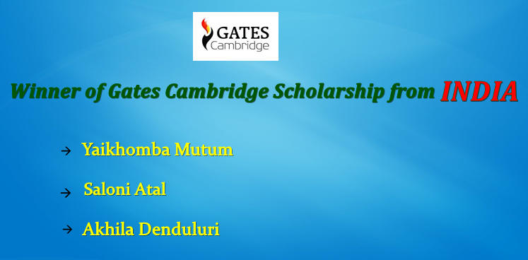 Gates Cambridge Scholarship Result