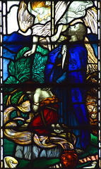 Abraham and Isaac and the angel by William Aikman, 1920