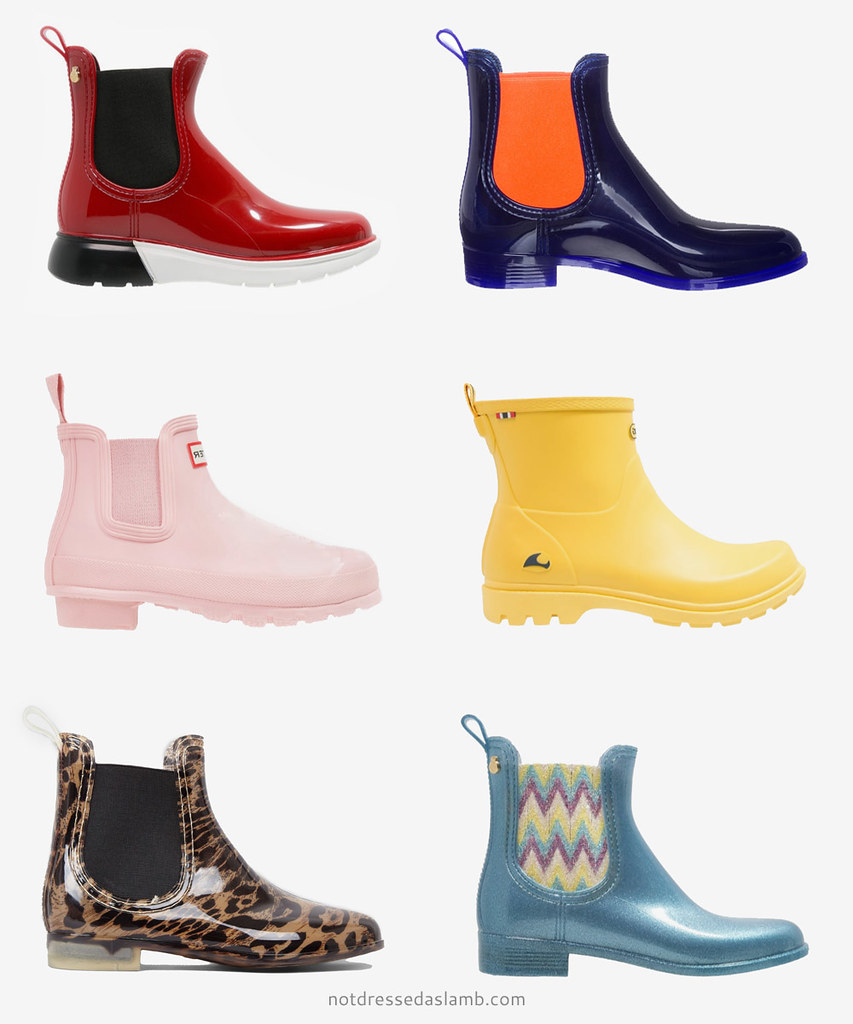 Capsule wardrobe: 18 colourful and stylish Wellington boots / welly boots / wellies to shop | Not Dressed As Lamb