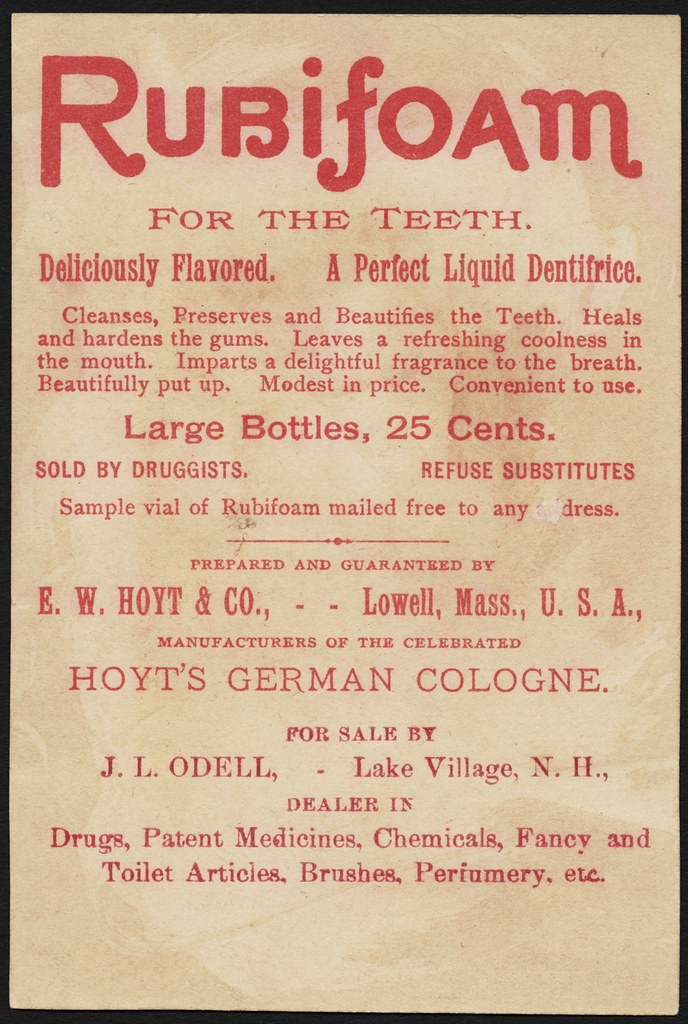 Rubifoam for the teeth [back] | File name: 10_03_002122b Bin… | Flickr